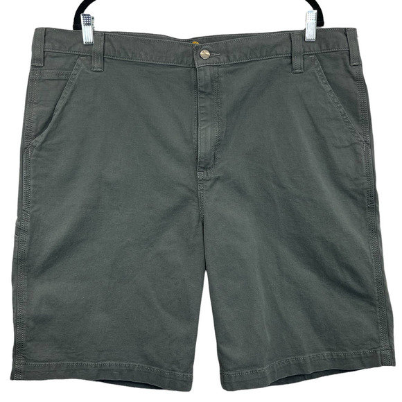 Carhartt Other - Carhartt Mens Cargo Shorts Gray Size 42 Relaxed Fit Flat Front Heavyweight